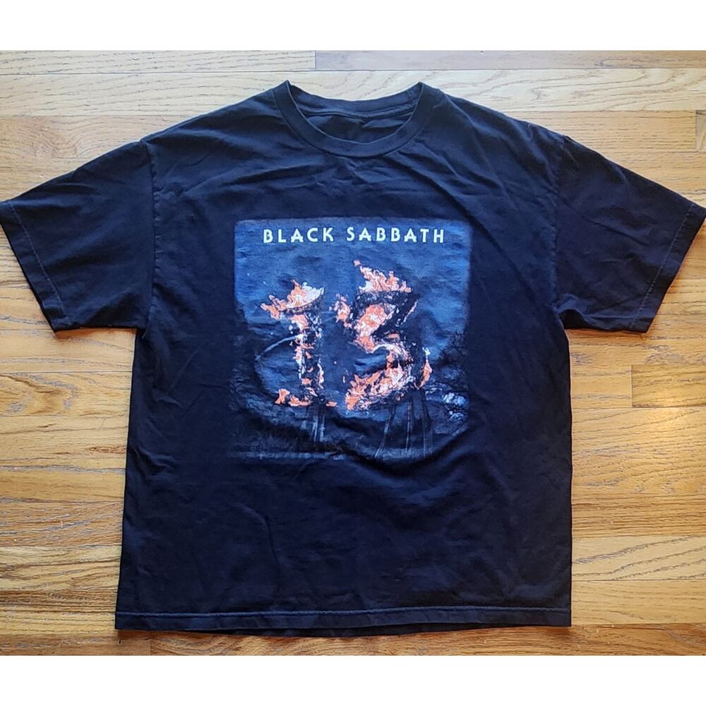 BLACK SABBATH 13 World Tour T- Shirt 2016 Ozzy Osbourne Size XL